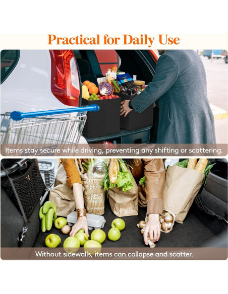 Bolsas de Compras Reutilizables Lifewit 3 Piezas Negras