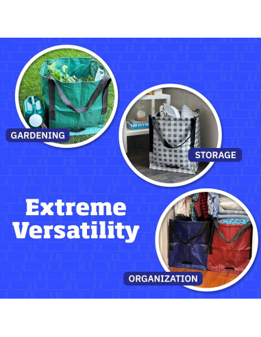 Bolsa de Almacenamiento DURASACK 22 Galones Azul Resistente