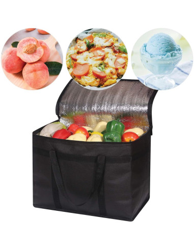Bolsas de Compras Reutilizables Aisladas DIOMMELL XL 40.9x33x25.9cm