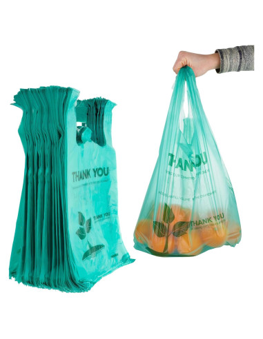 Bolsas Ecológicas Stock Your Home 100 Unidades 55.88x30.48cm