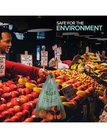 Bolsas Ecológicas Stock Your Home 100 Unidades 55.88x30.48cm