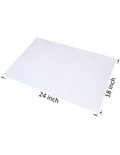 Bolsas de Plástico Transparentes Wowfit 18x24" 100 Pcs 2