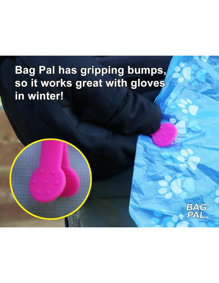 Abridor de bolsas de excremento y supermercado SilenTags - Paquete de 2