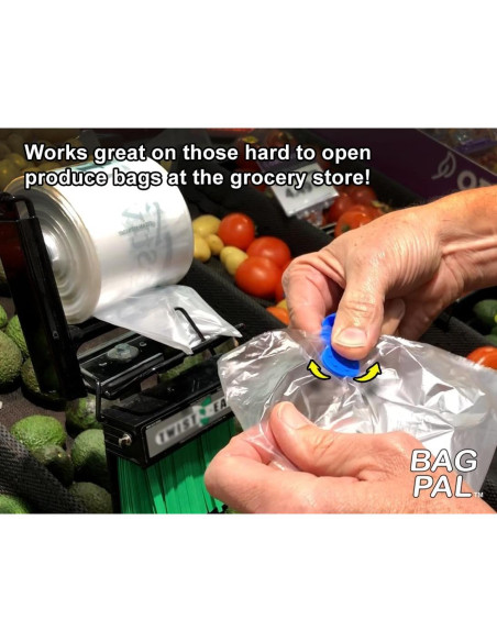 Abridor de bolsas de excremento y supermercado SilenTags - Paquete de 2