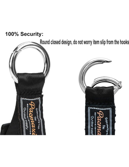 Ganchos Organizadores para Cochecito PACMAXI - 2 Paquetes, 15.88 kg