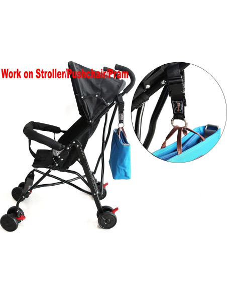 Ganchos Organizadores para Cochecito PACMAXI - 2 Paquetes, 15.88 kg