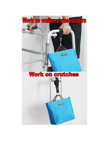 Ganchos Organizadores para Cochecito PACMAXI - 2 Paquetes, 15.88 kg