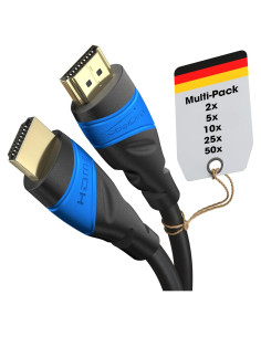 Cable HDMI 2.1 KabelDirekt 2x 2.01m 8K 4K Soporta HDR