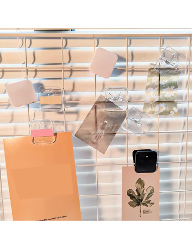 20 Clips de Bolsa de Plástico Blanco GANPUB para Sellar Snacks