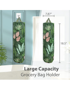 Soporte de Bolsa de Plástico SYIPO Alga, Organizador Pared 46.99 cm 2