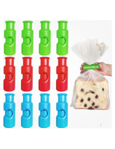 Clips de Cierre de Alimentos RUIYOR 12PCS Colorido 6cm