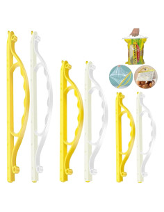 Varillas Sella Bolsas Reutilizables 6 Pcs con Mango - Hermético