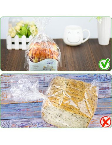 100 Clips de Plástico Reutilizables Sarini para Pan Blanco