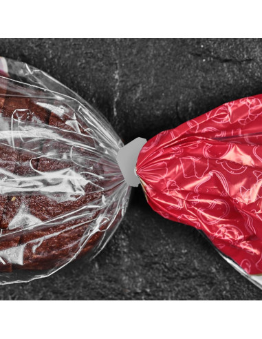 Clips de Pan Plástico Blanco MT Products 100 Unidades