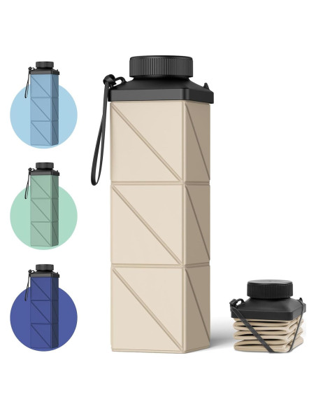 Botella de Agua Plegable Mefold 720ml a Prueba de Fugas