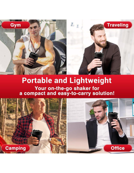 Botella Mezcladora Plegable Tilcore 600ml Silicona a Prueba de Fugas