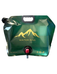 Jarra de Agua Plegable Kunknot 8L Verde para Camping y Senderismo
