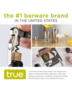 Popotes de Acero Inoxidable True Sippy Set de 4, 20.32 cm 2