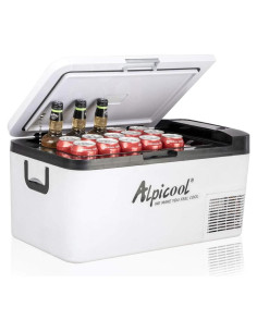 Congelador Portátil Alpicool K18 18L 12V Enfriamiento Rápido