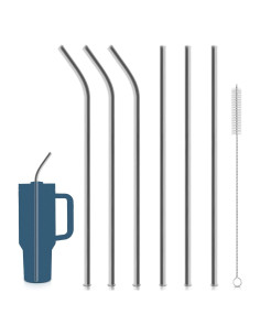 Popotes de Acero Inoxidable JAYOBGO para Stanley 40oz - 6PCS