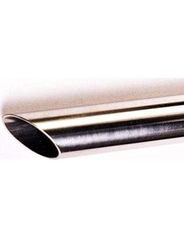 Popotes de Acero Inoxidable Extra Ancho CocoStraw 12mm x 24.2cm