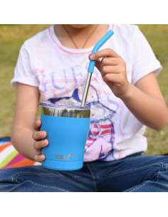 Vasos para Niños Mollcity 2 Paquete 266ml Acero Inoxidable 2