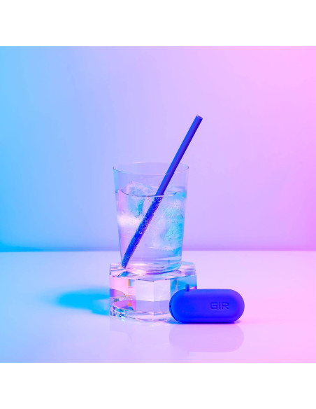 Pajitas de Silicona Reutilizables GIR Brooklyn 2-Pack