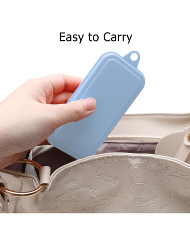 Juego de Utensilios Reutilizables OULIGET Plegables 2 Piezas