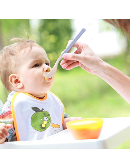 Juego de Utensilios Reutilizables JIABEIUS 4 Piezas Plegables