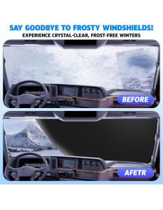 Cubierta de Parabrisas Autovir Mediana para Nieve y Hielo 2