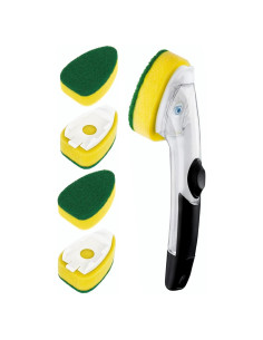 Esponja de Platos HELIME con Dispensador y 5 Recambios