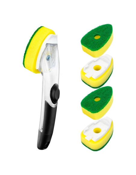 Kit de Manija Dish Wand HELIME con 5 Recargas Sin Rasguños