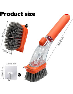 Set de Limpieza 3 en 1 CebraBounze con Dispensador de Jabón 2