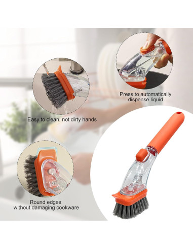 Set de Limpieza 3 en 1 CebraBounze con Dispensador de Jabón