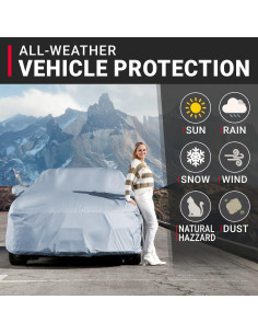 Funda para Coche iCarCover 18 Capas Impermeable 4.4m 2