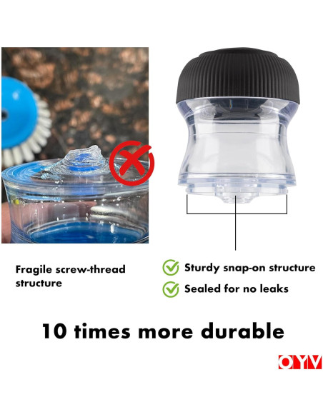 Cepillo de Palma OYV con Dispensador de Jabón y Repuesto