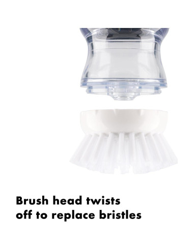 Cepillo de Palma OYV con Dispensador de Jabón y Repuesto