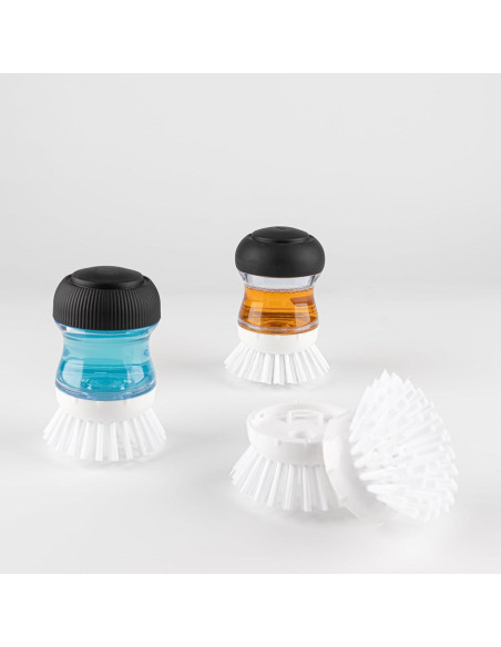 Cepillo de Palma OYV con Dispensador de Jabón y Repuesto