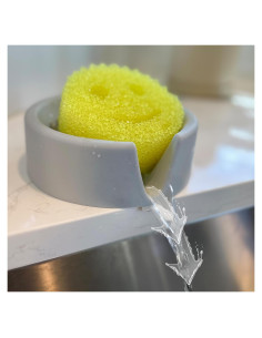 Soporte para Esponjas de Cocina Tributary Amarillo 14.61 cm