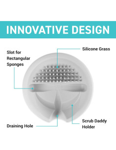 Soporte para Esponjas de Cocina Tributary Amarillo 14.61 cm 2