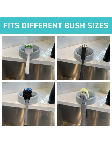 Soporte para Esponjas de Cocina Tributary Amarillo 14.61 cm