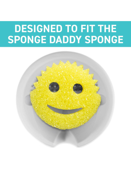 Soporte para Esponjas de Cocina Tributary Amarillo 14.61 cm