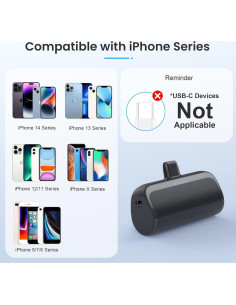 Cargador Portátil Mini 5200mAh para iPhone 20W - 2 Pack 2