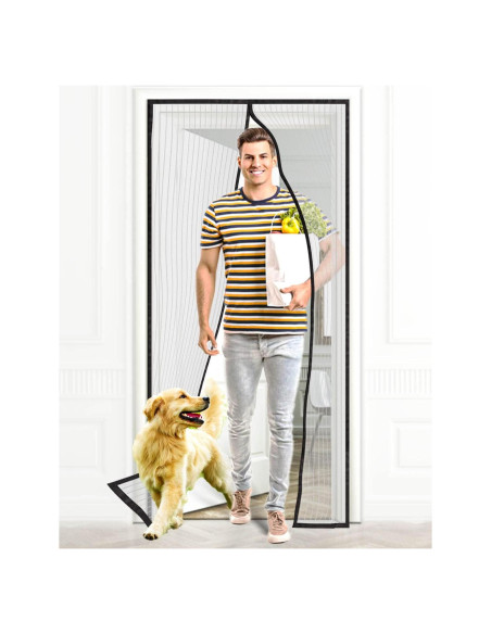 Malla de Puerta Magnética BAITHNA 109x218 cm Resistente