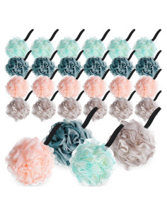 Esponjas de Baño Exfoliantes Sunnyray - 24 Piezas 50g