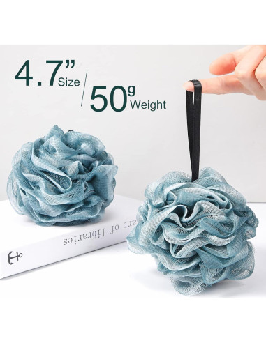 Esponjas de Baño Exfoliantes Sunnyray - 24 Piezas 50g