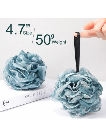 Esponjas de Baño Exfoliantes Sunnyray - 24 Piezas 50g