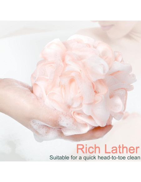 Esponjas de Baño Exfoliantes Sunnyray - 24 Piezas 50g