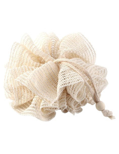 Esponja de Baño UUYYEO de Cáñamo 13 cm Exfoliante Suave