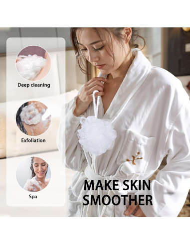 Paquete de 40 esponjas de loofah para baño AM556488_1
